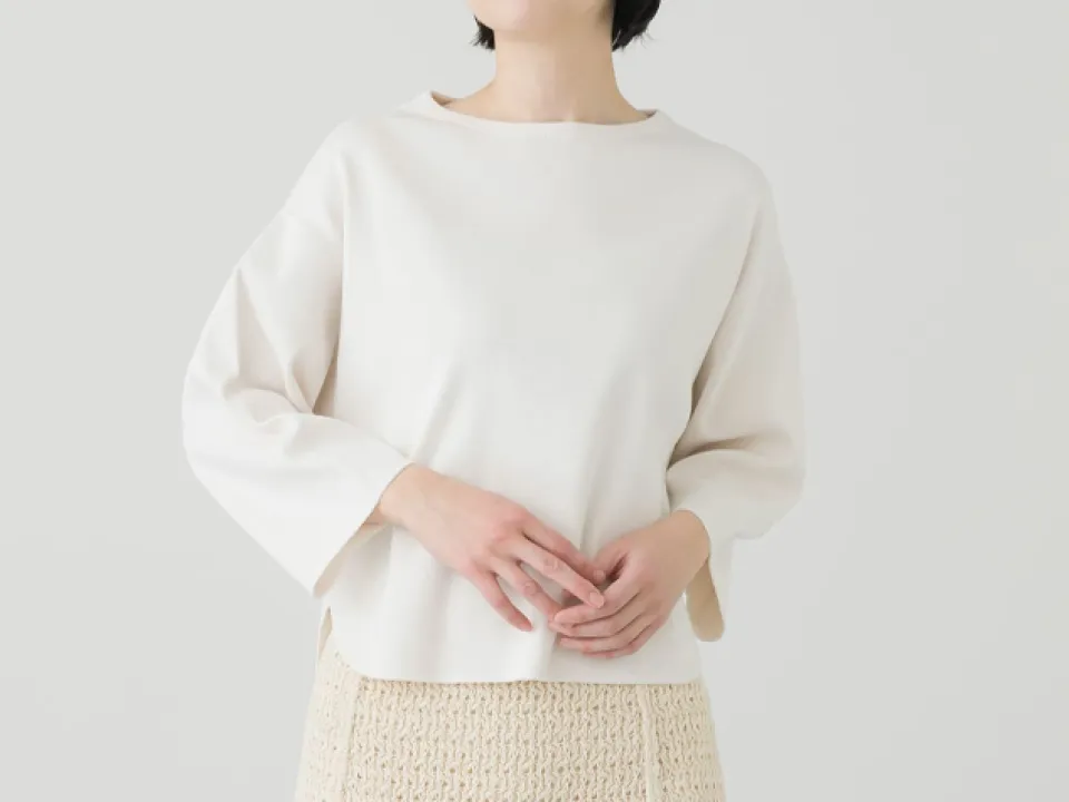 URBAN RESEARCHから発売されたかぐれ （YLEVE）のCOTTON RIB PULLOVER